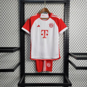 2023/2024 Kids Size Bayern Munich Home Football Jersey