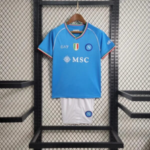 2023/2024 Kids Size Napoli Home Soccer Jersey