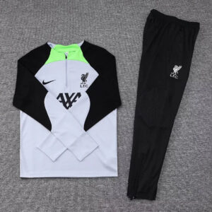 2023/2024 Liverpool Half-Pull Tracksuit Grey Jersey