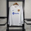 2023/2024 Long Sleeve Barcelona Away Football Shirt front view