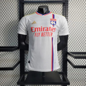 2023/2024 Lyon Home Football Shirt -Player Version