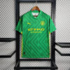 2023/2024 Manchester City Goalkeeper Green Football Shirt front view
