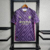 2023/2024 Manchester City Goalkeeper Purple Football Shirt front view