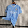 2023/2024 Manchester City Home Football Shirt back view