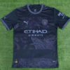 2023/2024 Manchester City Special Edition Black Football Shirt front view