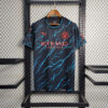 2023/2024 Manchester City Third Away Football Shirt front view