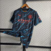 2023/2024 Manchester City Third Away Football Shirt back view