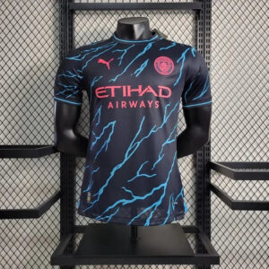 2023/2024 Manchester City Third Away Football Shirt -Player Version