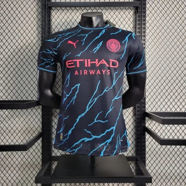 2023/2024 Manchester City Third Away Football Shirt -Player Version