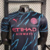 2023/2024 Manchester City Third Away Football Shirt -Player Version detail view