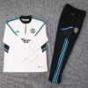 2023/2024 Manchester United Half-Pull Tracksuit White front view