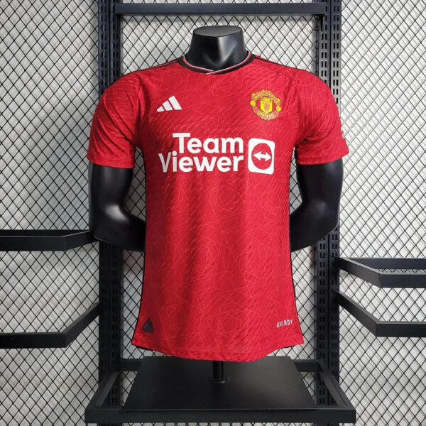 2023/2024 Manchester United Home Soccer Jersey -Player Version