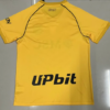 2023/2024 Napoli Goalkeeper Yellow Soccer Jersey back view