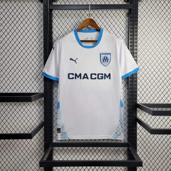 2023/2024 Olympique de Marseille Home Football Jersey
