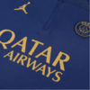 2023/2024 PSG Paris Saint-Germain Blue Half-Pull Tracksuit detail view
