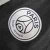 2023/2024 PSG Windbreaker Black And White Jersey detail view