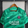 2023/2024 Psg Paris Saint-Germain Goalkeeper Green Football Shirt detail view