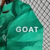 2023/2024 Psg Paris Saint-Germain Goalkeeper Green Football Shirt detail view