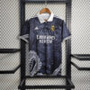 2023/2024 Real Madrid Chinese Dragon Black Football Shirt front view