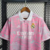 2023/2024 Real Madrid Chinese Dragon Pink Football Shirt detail view