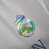 2023/2024 Real Madrid Reflective Balmain White Football Shirt detail view