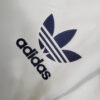 2023/2024 Real Madrid Windbreaker White Blue Soccer Jersey detail view