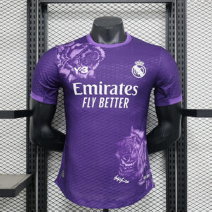 2023/2024 Real Madrid Y-3 Special Edition Purple Football Shirt -Player Version