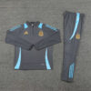 2024 Argentina Half-Pull Tracksuit Grey front view