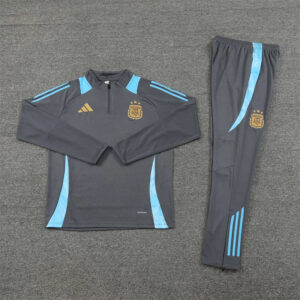 2024 Argentina Half-Pull Tracksuit Grey