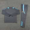 2024 Argentina Half-Pull Tracksuit Grey back view