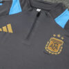 2024 Argentina Half-Pull Tracksuit Grey detail view