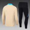 2024 Argentina Half-Pull Training Suit Khaki Football Shirt Set detail view