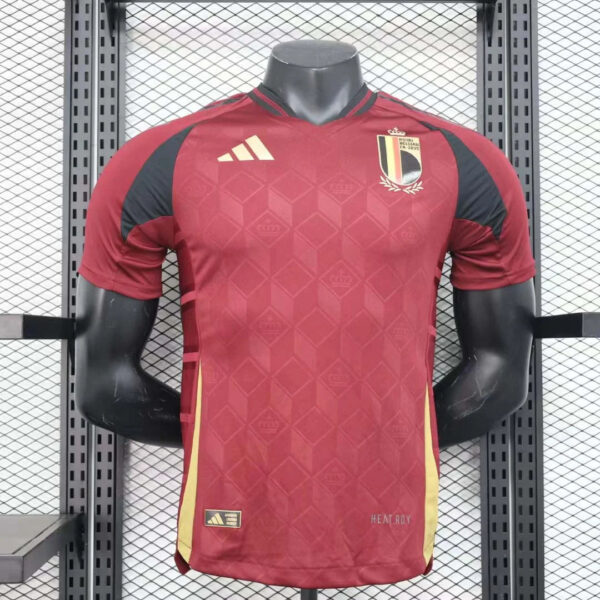 2024 Belgium National Team Home Football Shirt -Player Version