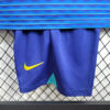 2024 Brazil Away Football Shirt Kids Size detail view