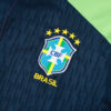 2024 Brazil Dark Blue Half-Pull Tracksuit detail view