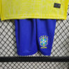2024 Brazil Home Football Shirt Kids Size detail view