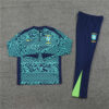 2024 Brazil Special Edition Half-Pull Tracksuit front view