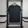 2024 Jamaica Training Wear Black Football Shirt back view