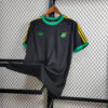 2024 Jamaica Training Wear Black Football Shirt detail view