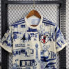 2024 Japan Tokyo Special Edition Blue Football Jersey detail view