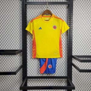 2024 Kids Size Colombia Home Football Shirt