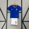 2024 Kids Size France Home Football Shirt front view