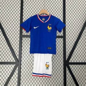 2024 Kids Size France Home Football Shirt