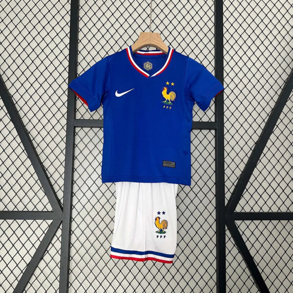2024 Kids Size France Home Football Shirt