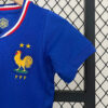 2024 Kids Size France Home Football Shirt detail view