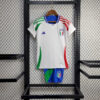2024 Kids Size Italy Away Soccer Shirt front view