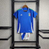 2024 Kids Size Italy Home Soccer Shirt front view