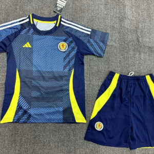 2024 Kids Size Scotland National Team Home Football Shirt