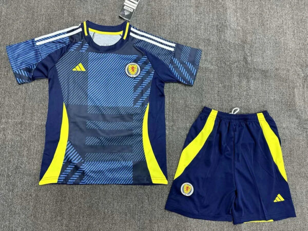 2024 Kids Size Scotland National Team Home Football Shirt