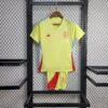 2024 Kids Size Spain Away Football Shirt front view